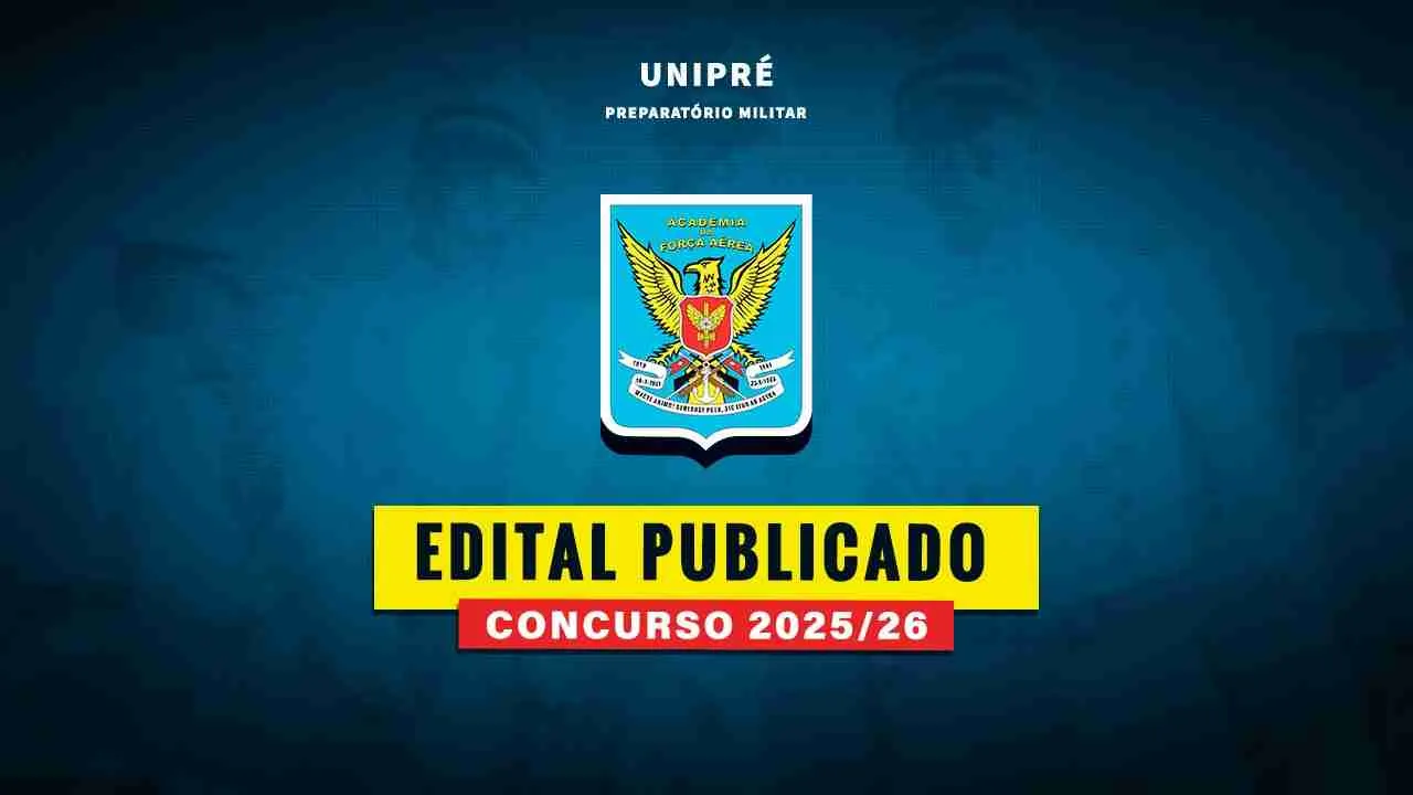 CONCURSO AFA 2025/26 - EDITAL PUBLICADO